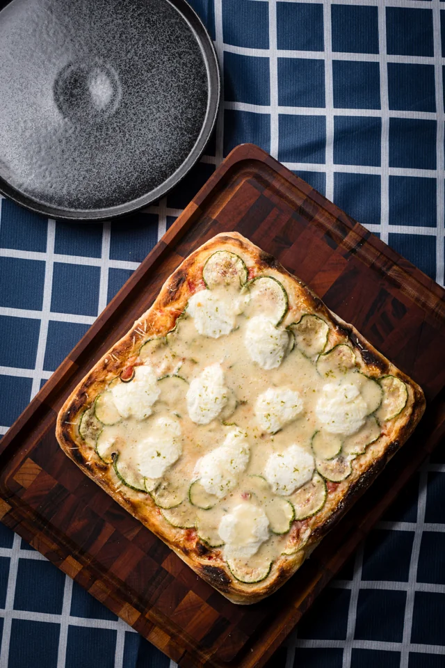 Pizza Abobrinha da Oficina Lievito